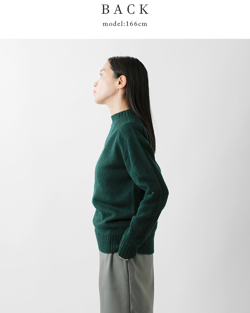 SCYE BASICS(サイベーシックス)シェットランドウールクルーネックセーター“ShetlandWoolCrewNeckSweater”5224-13602