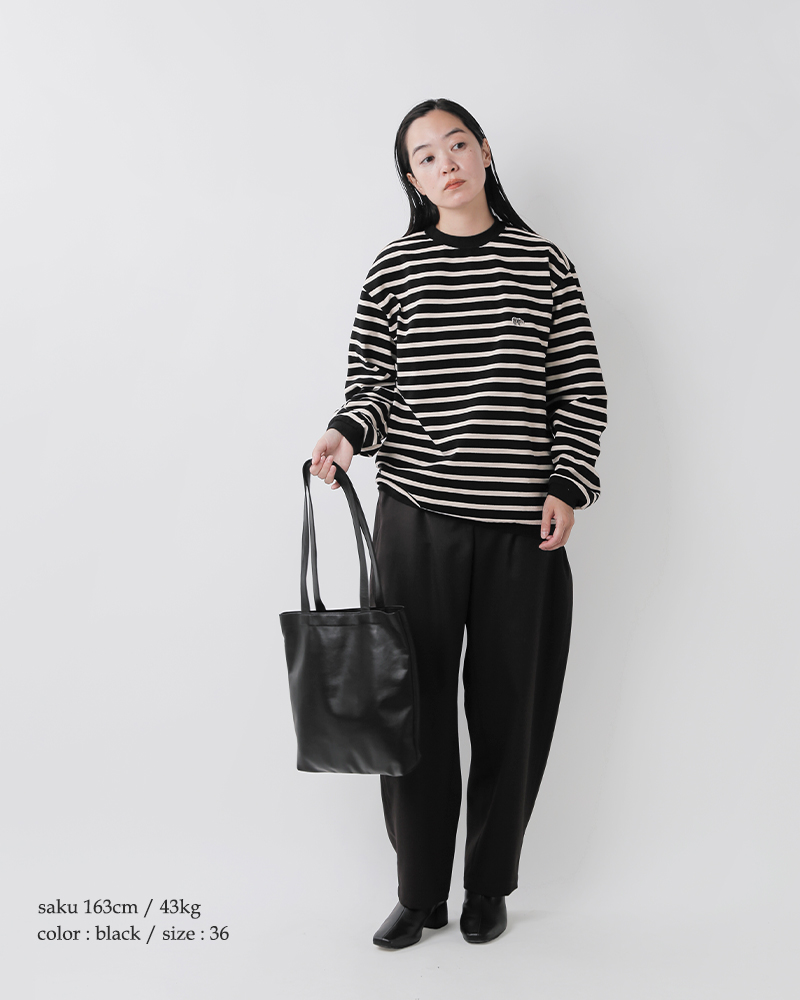 SCYE BASICS(TCx[VbNX)RbgW[W[{[_[N[lbNTVcgStripedCottonJerseyCrewNeckT-Shirth5724-23706