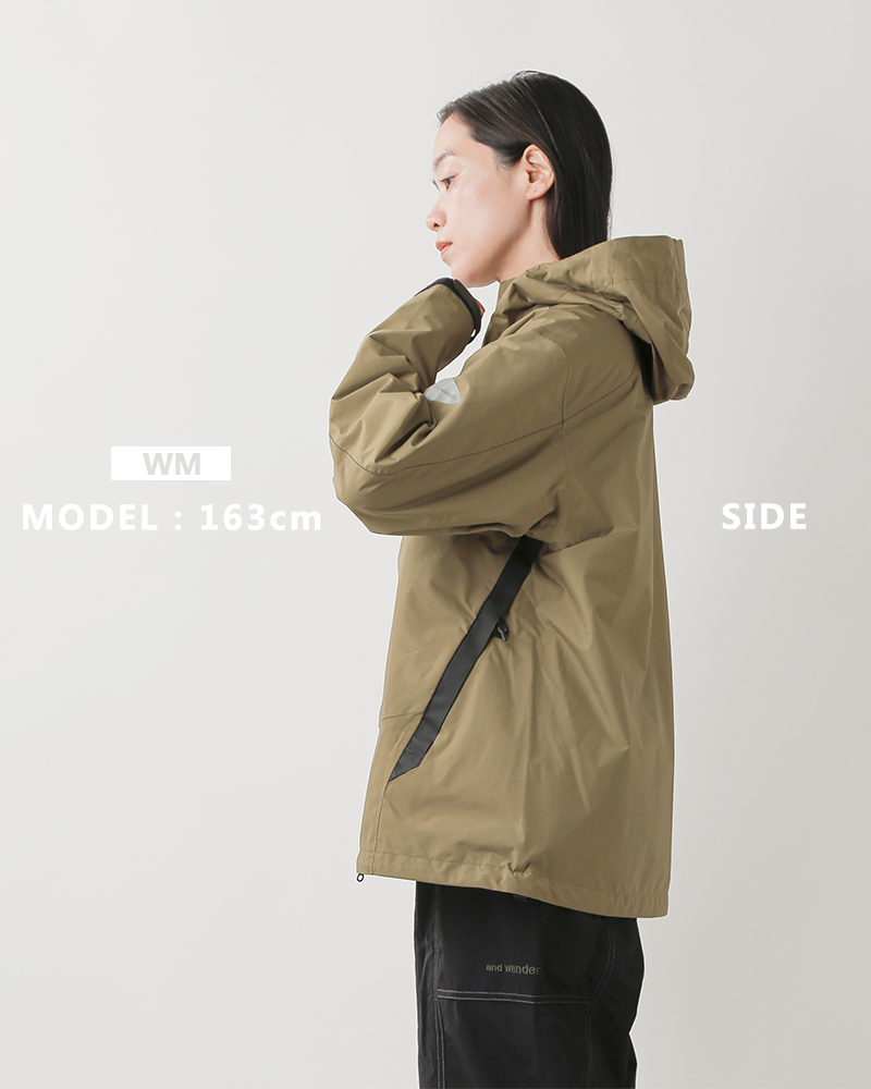 and wander(アンドワンダー)ハイカーレインジャケット“2.5Lhikerrainjacket”574-4211101