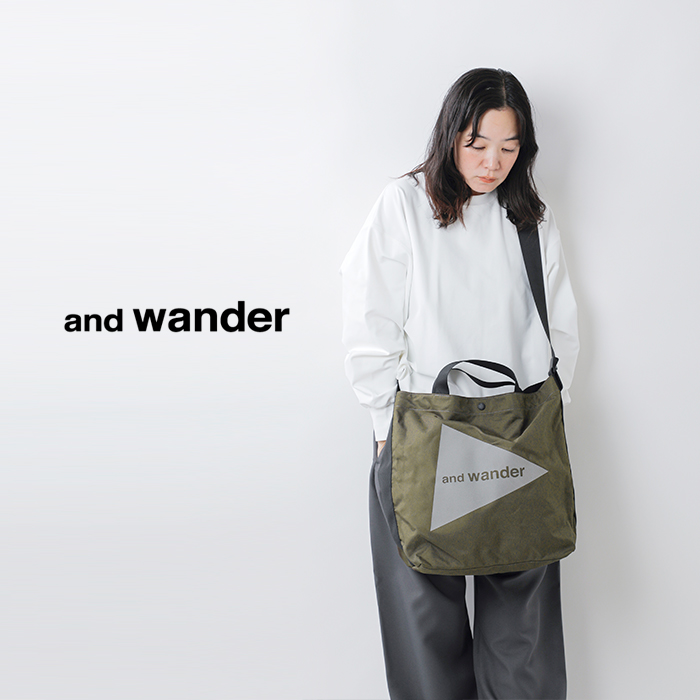 and wander(アンドワンダー)リサイクルOXトートバッグ“recycleOXtotebag”574-4985327