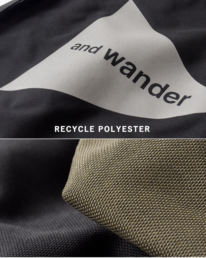 and wander(アンドワンダー)リサイクルOXトートバッグ“recycleOXtotebag”574-4985327