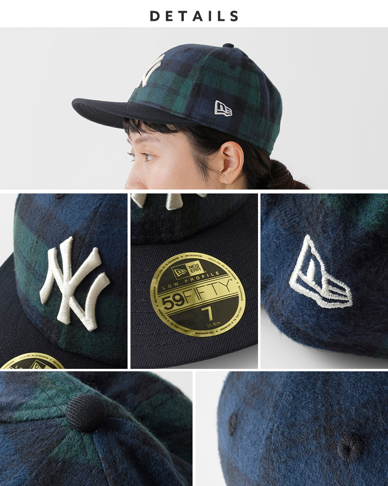 NEW ERA(ニューエラ)LP59FIFTYMLBオンブレチェックベースボールキャップlp59fifty-mlb-chk