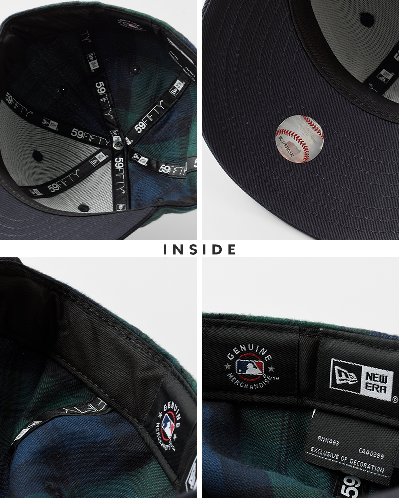 NEW ERA(ニューエラ)LP59FIFTYMLBオンブレチェックベースボールキャップlp59fifty-mlb-chk