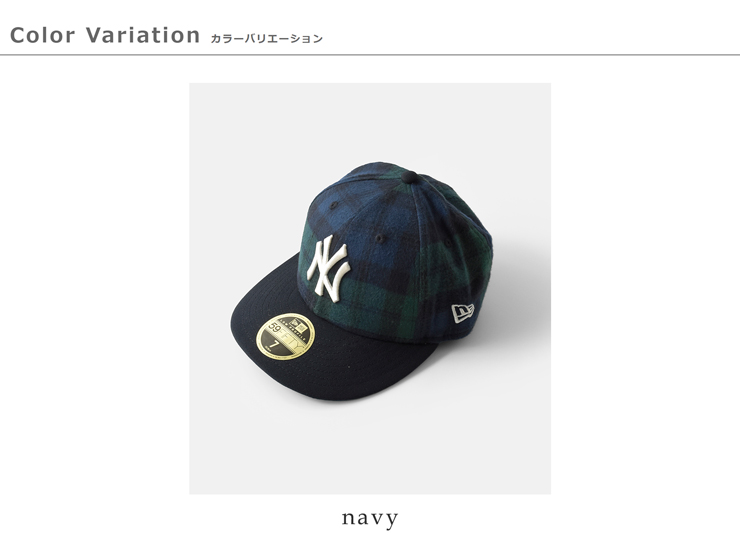 NEW ERA(ニューエラ)LP59FIFTYMLBオンブレチェックベースボールキャップlp59fifty-mlb-chk