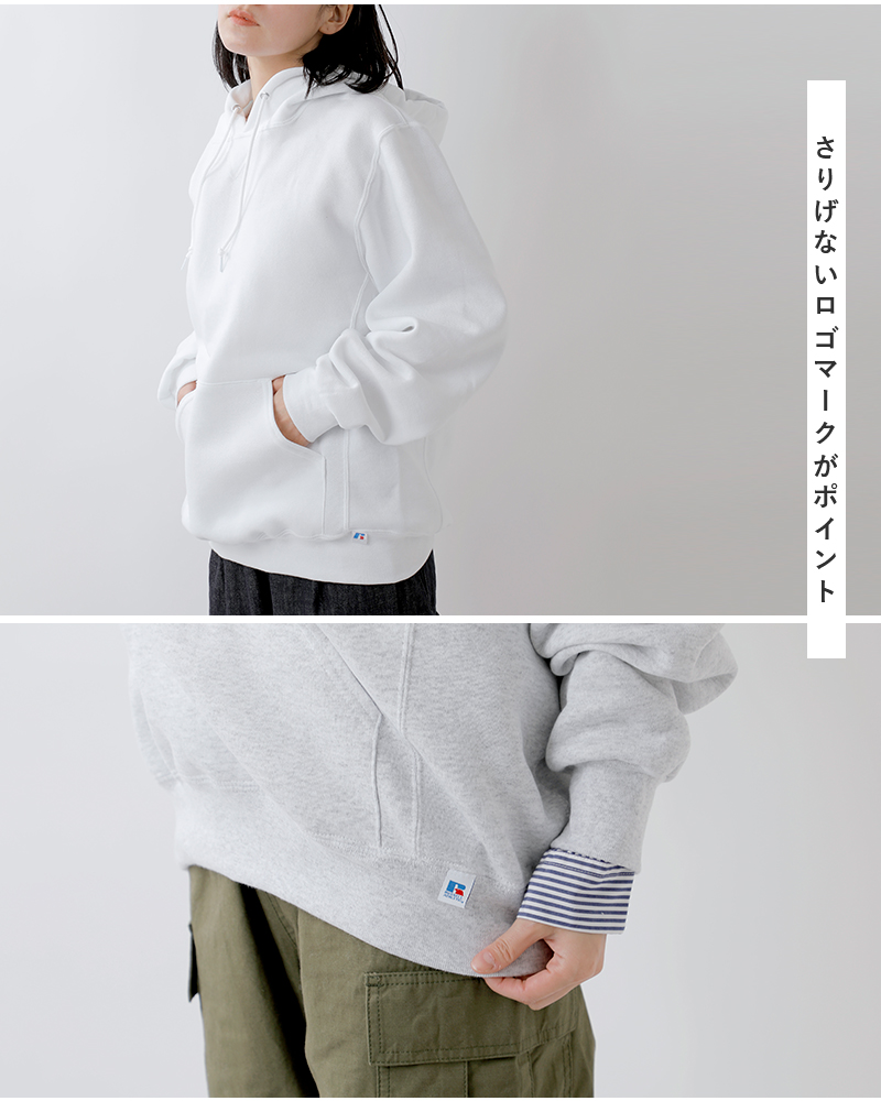 RUSSELL ATHLETIC(ラッセルアスレティック)Dri Power Fleece スウェット フーディー プルオーバー 695hbm1