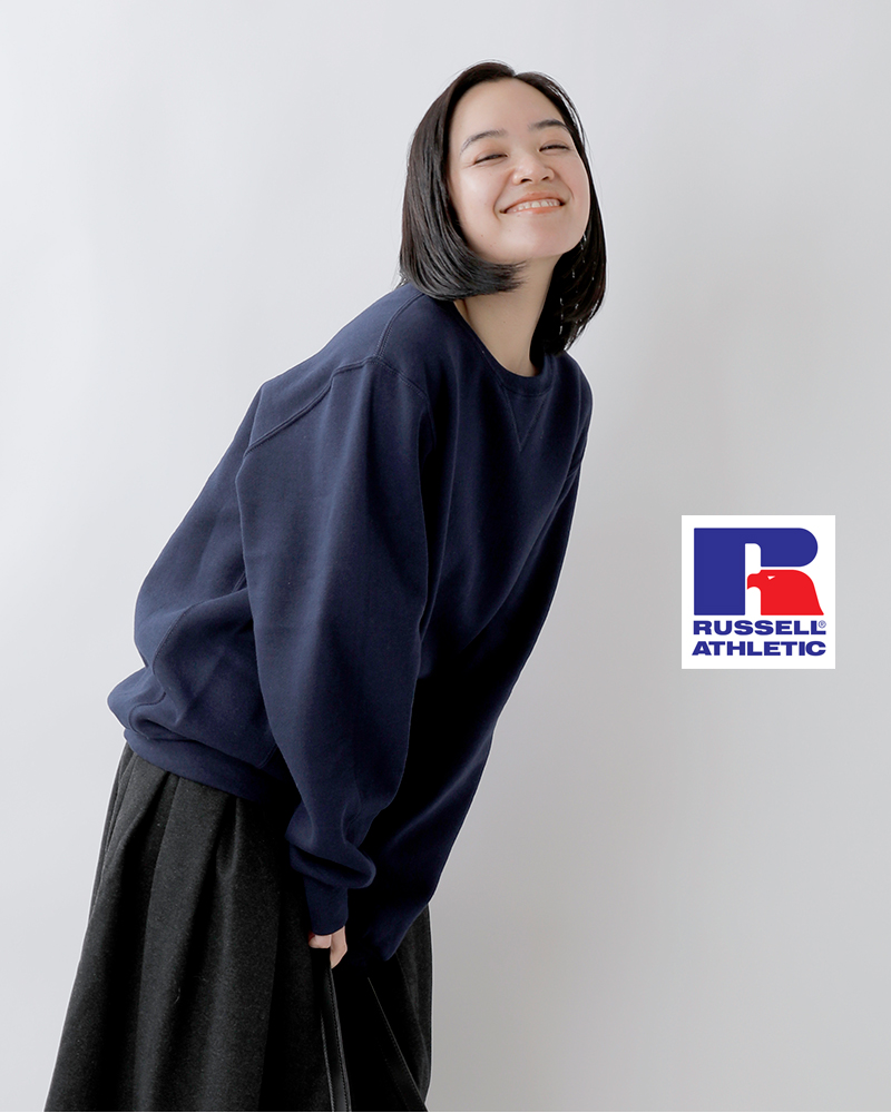 RUSSELL ATHLETIC(ラッセルアスレティック)Dri Power Fleece クルーネック スウェット シャツ 698hbm1