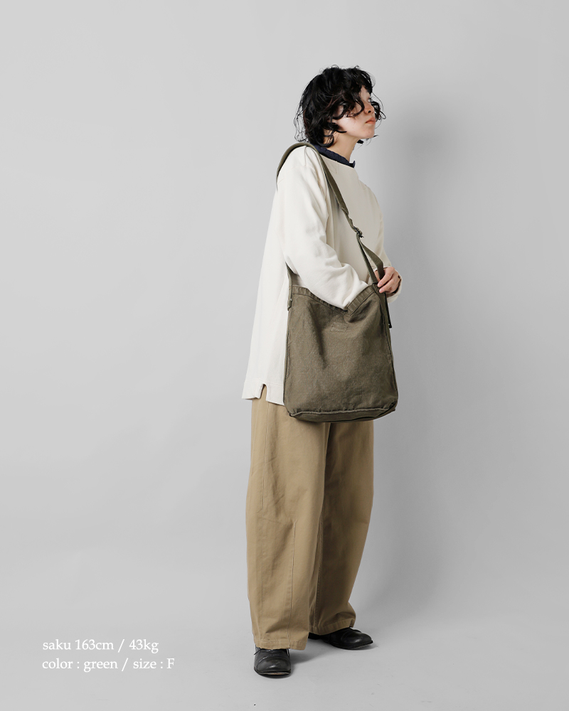 NIGEL CABOURN(ナイジェルケーボン)コットンメールバッグ8047-00-61000