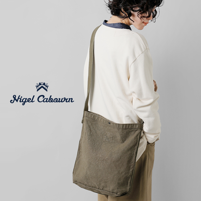 NIGEL CABOURN(ナイジェルケーボン)コットンメールバッグ8047-00-61000