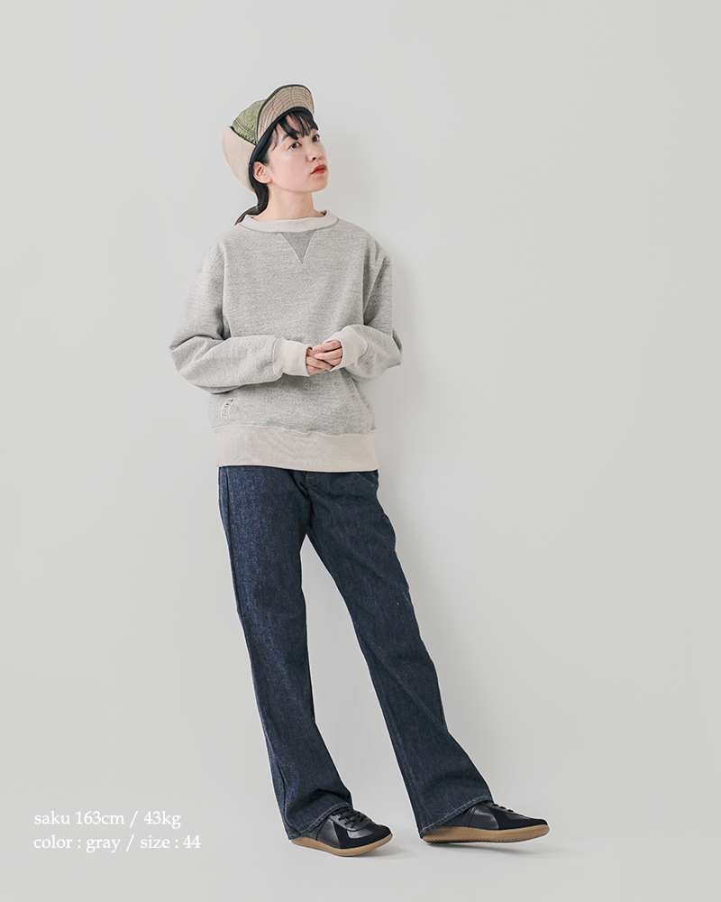 NIGEL CABOURN(ナイジェルケーボン)20.5ozコットン50sクルーネックプルオーバー8049-00-20045