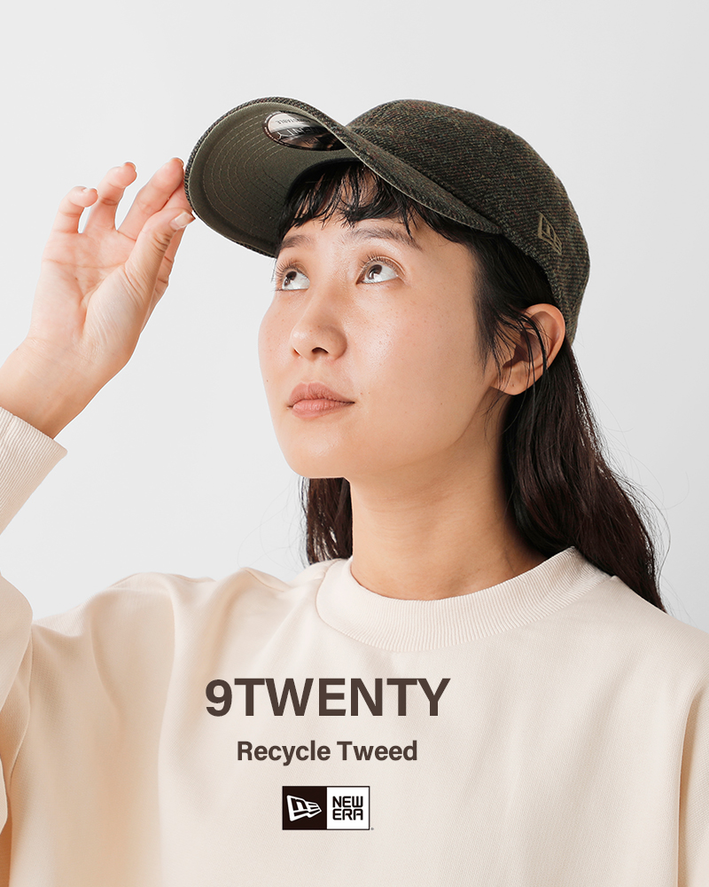 NEW ERA(ニューエラ)9TWENTYリサイクルツイードキャップ9twenty-renewool