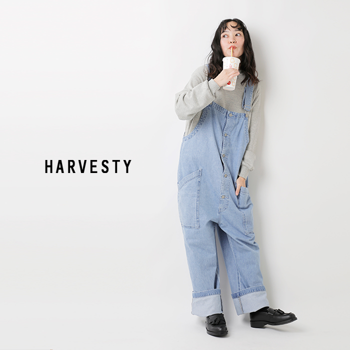 HARVESTY(ハーベスティ)10ozデニムオーバーオールa12420