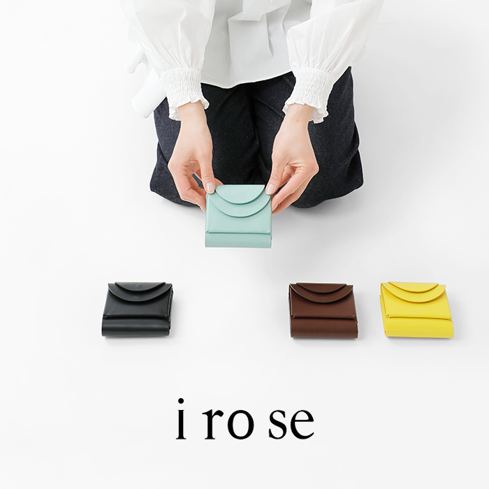 irose(イロセ)イタリアンレザー フォールド 2F ウォレット “FOLD 2F WALLET” acc-f12