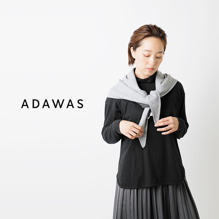 ADAWAS(アダワス)カシミヤ2トーントライアングルスカーフ“CASHMERE2TONESCARF”adws-401-38