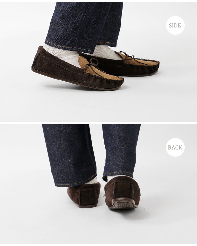 Lloyd Footwear(ロイドフットウェア)スエードチェックライニングモカシン“BritishMoccasin”b-moccasin