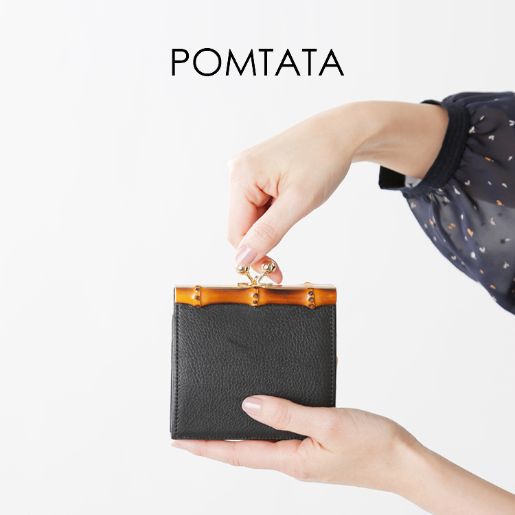 POMTATA(ポンタタ)グローブレザーショートウォレット“BAM SERIES” bam-short-wallet