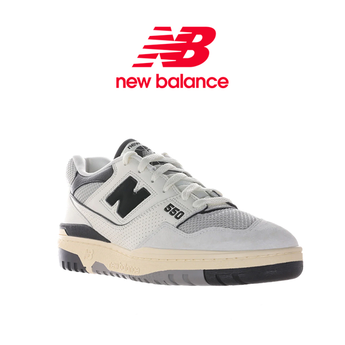 new balance(ニューバランス)Nロゴレザーアッパースニーカー“BB550”bb550-cpc-cpe