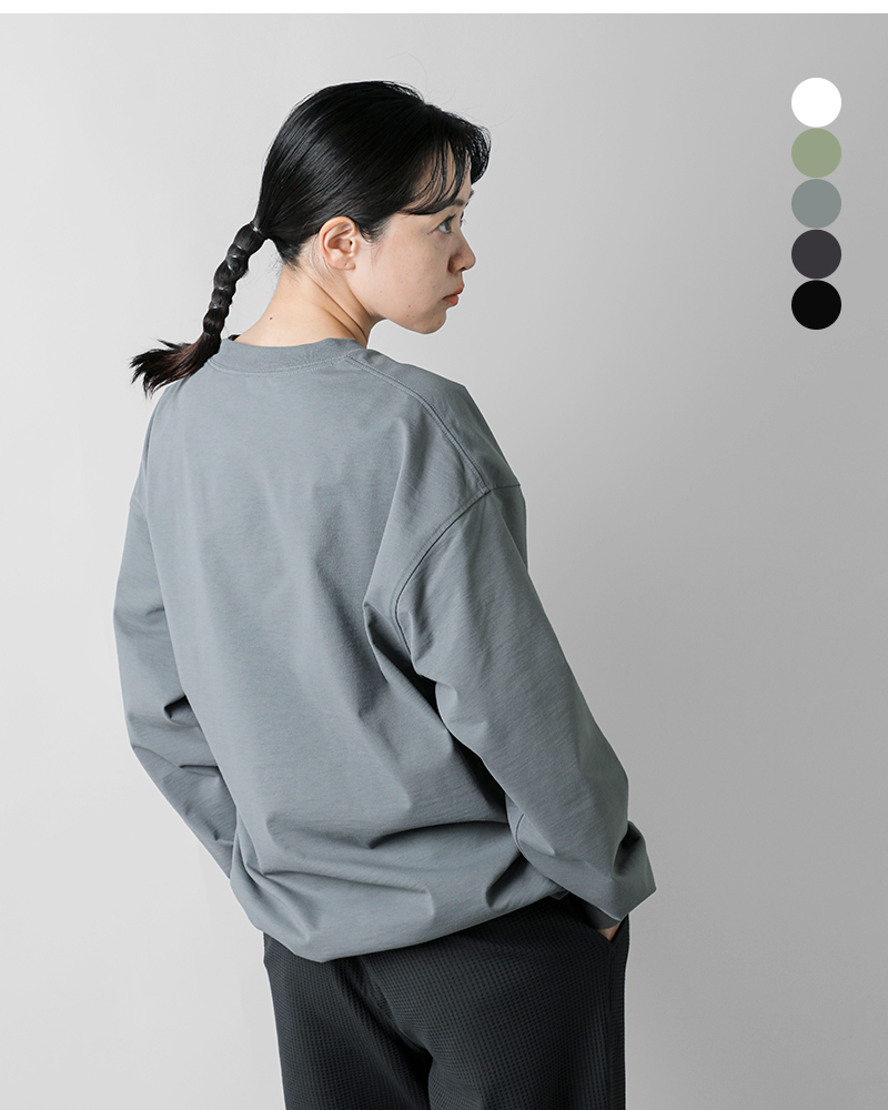 DAIWA PIER39(ダイワピア39)テッククルーネックロングスリーブTシャツ“W’sTECHCREWNECKTEEL/S”be-31024wl