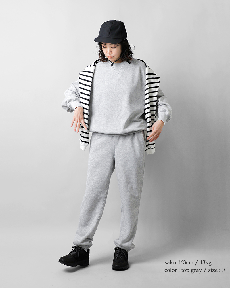 DAIWA PIER39(ダイワピア39)テックスウェットクルーネックフリーダムスリーブプルオーバー“WsTECHSWEATCREWFREEDOMSLEEVE”be-50024l