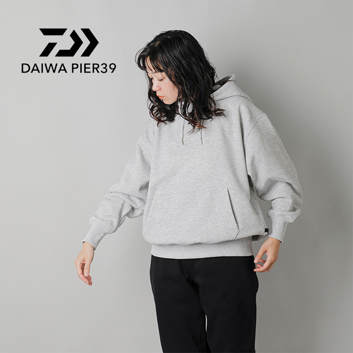 DAIWA PIER39(ダイワピア39)裏起毛ヘビーウェイトスウェットパーカー“W’sTECHSWEATHOODIE”be-52024wl