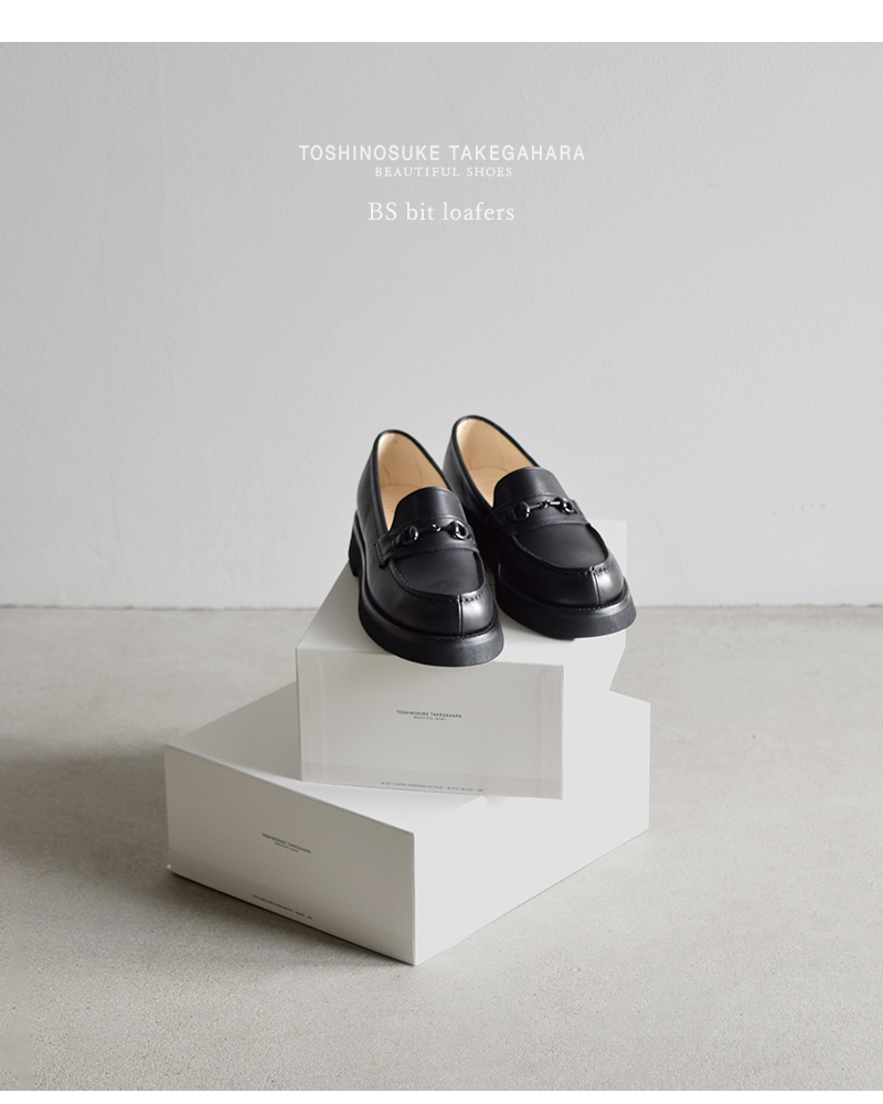 BEAUTIFUL SHOES(ビューティフルシューズ)キップレザーBSビットローファーbs-bit-loafer