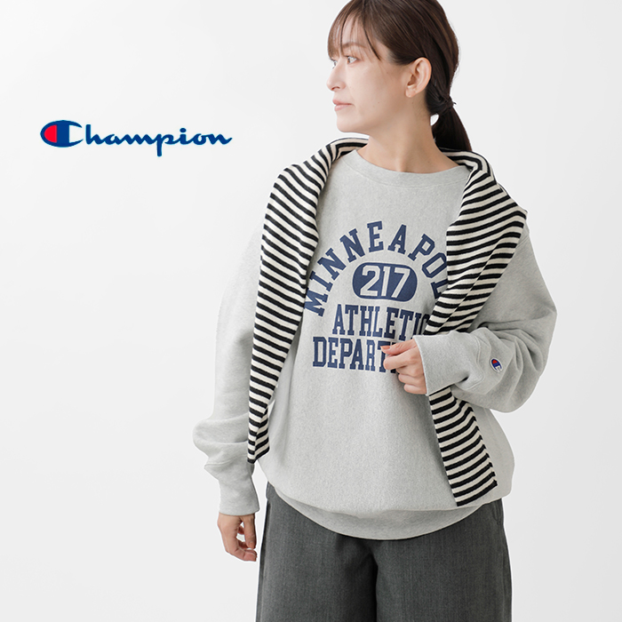 Champion(チャンピオン)リバースウィーブクルーネックスウェットシャツc3-a022