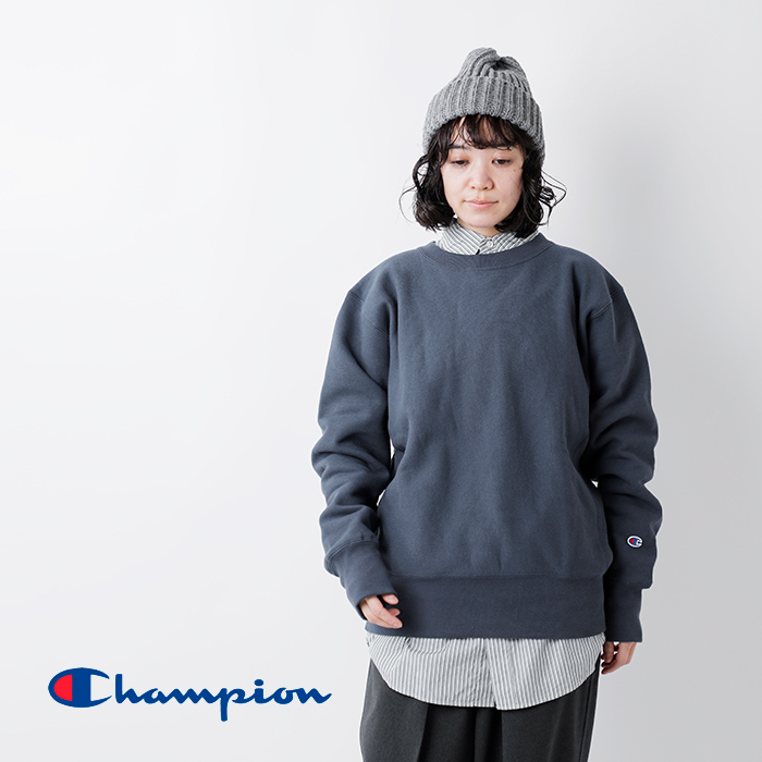 Champion(チャンピオン)リバースウィーブクルーネックスウェットシャツc3-y032