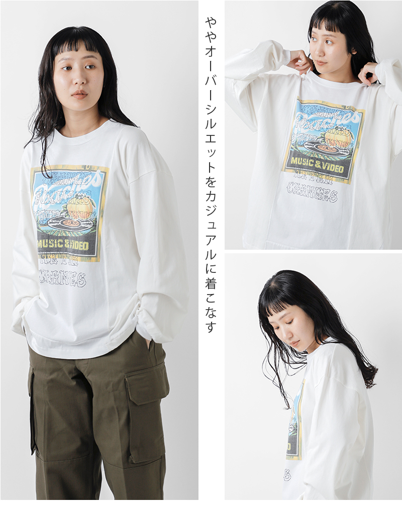 CHANGES(チェンジーズ)リメイク6カットロングTシャツch1044