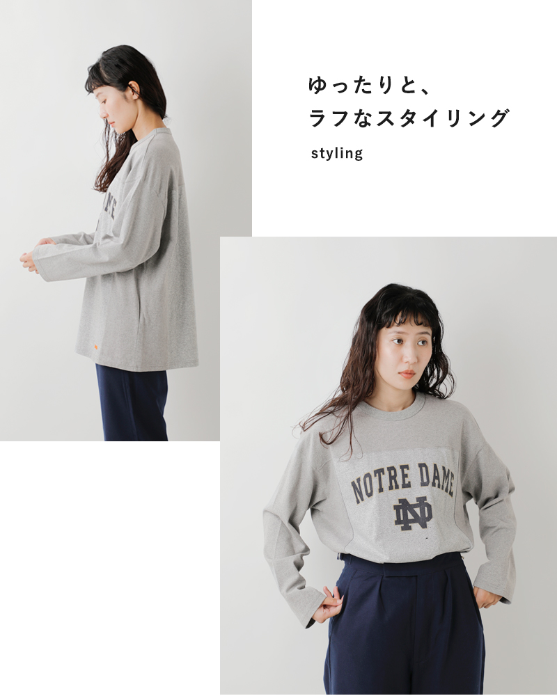 CHANGES(チェンジーズ)リメイク6カットロングTシャツch1064