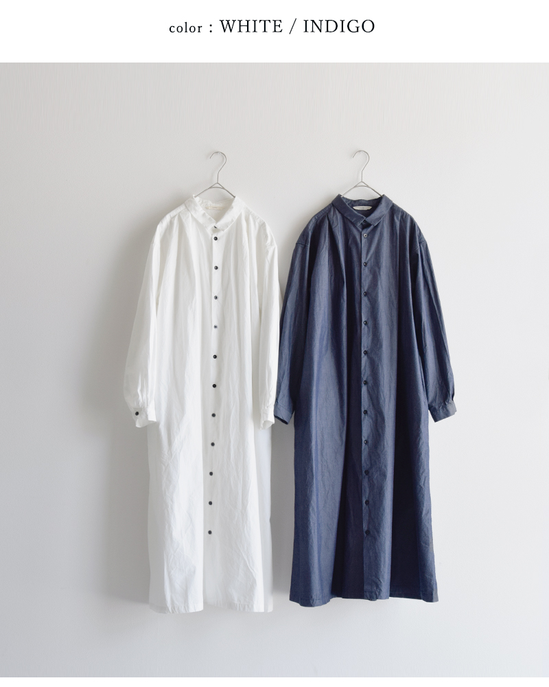 CLOLI(クロリ)コットンタックシャツドレス“COTTONTUCKSHIRTDRESS”cl-d0012