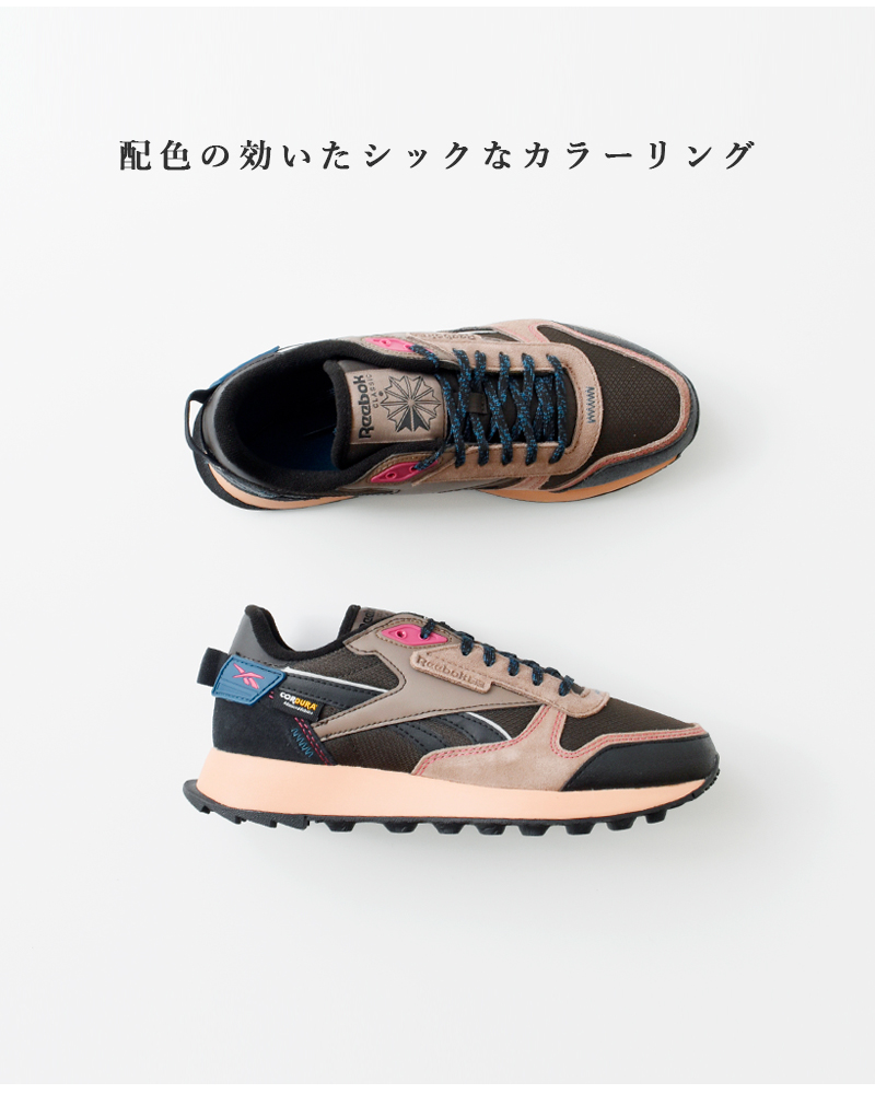 Reebok(リーボック)クラシックレザーウインターライズドスニーカー“CLASSICLEATHERWINTERIZED”cl-leather-w