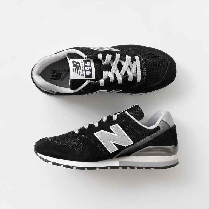 new balance(ニューバランス)スエードランニングスニーカー“CM996ESSNTIALPACK”cm996-nv2-bk2-gr2