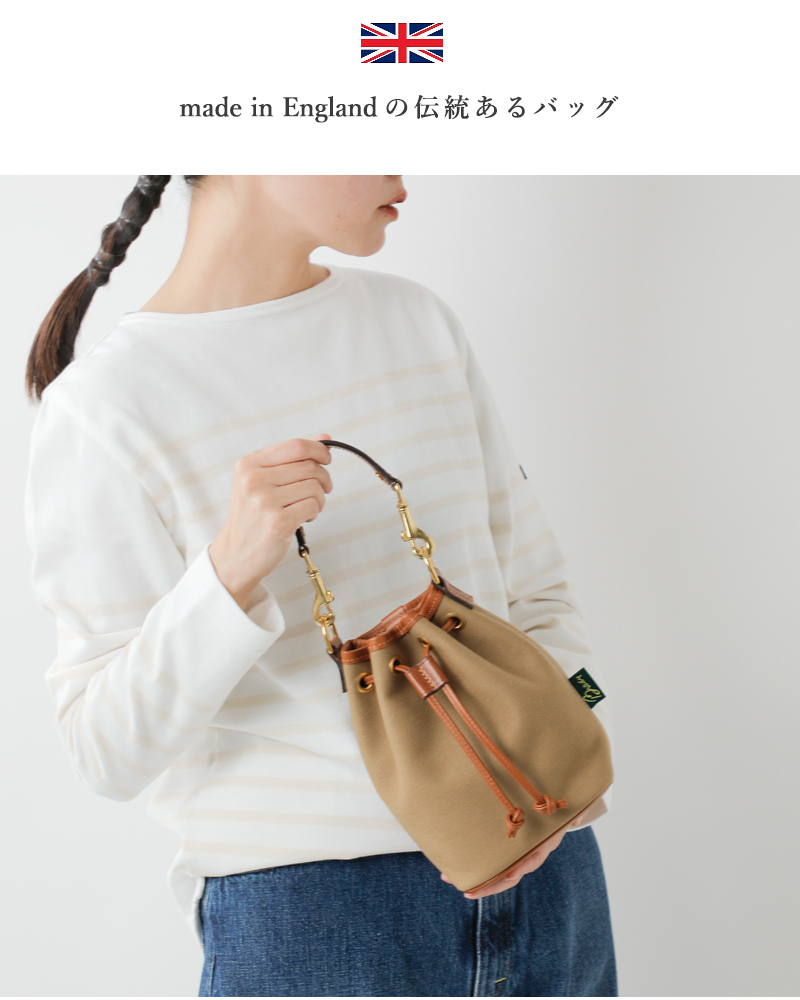 Brady(ブレディ)ツイル2way巾着型ショルダーバッグ“ELY”ely