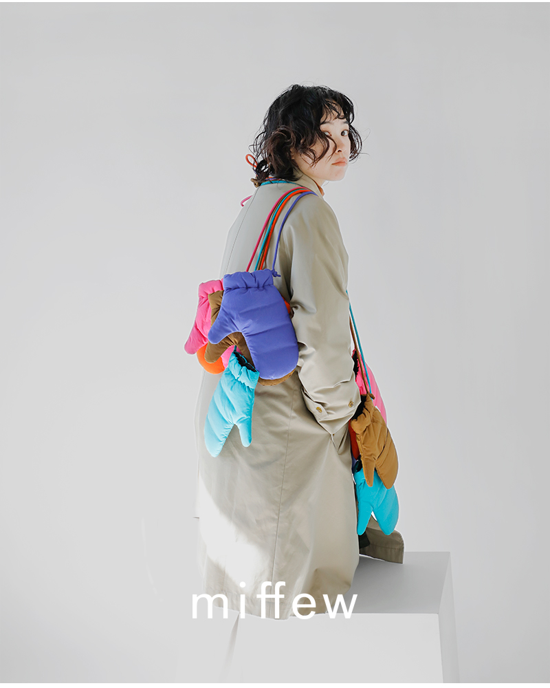 miffew(ミフュー)リバーシブルダウンミトン“DOWNMITTENS”few23wac5118