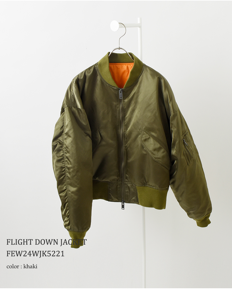 miffew(ミフュー)フライトダウンジャケット“FLIGHTDOWNJACKET”few24wjk5221