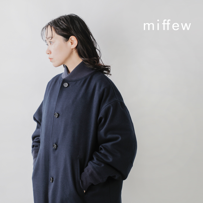 miffew(ミフュー)バーシティダウンコート“VARSITYDOWNCOAT”few24wjk5223