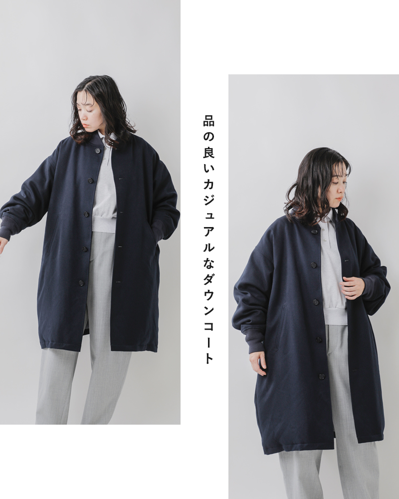 miffew(ミフュー)バーシティダウンコート“VARSITYDOWNCOAT”few24wjk5223