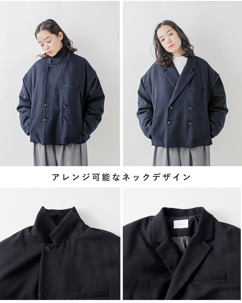 miffew(ミフュー)ダブルブレステッドテーラードダウンジャケット“DOUBLEBREASTEDTAILOREDDOWNJACKET”few24wjk5224