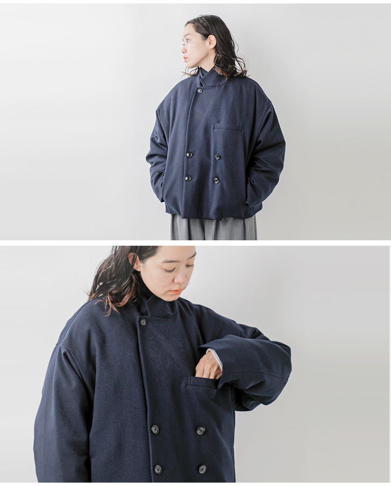 miffew(ミフュー)ダブルブレステッドテーラードダウンジャケット“DOUBLEBREASTEDTAILOREDDOWNJACKET”few24wjk5224