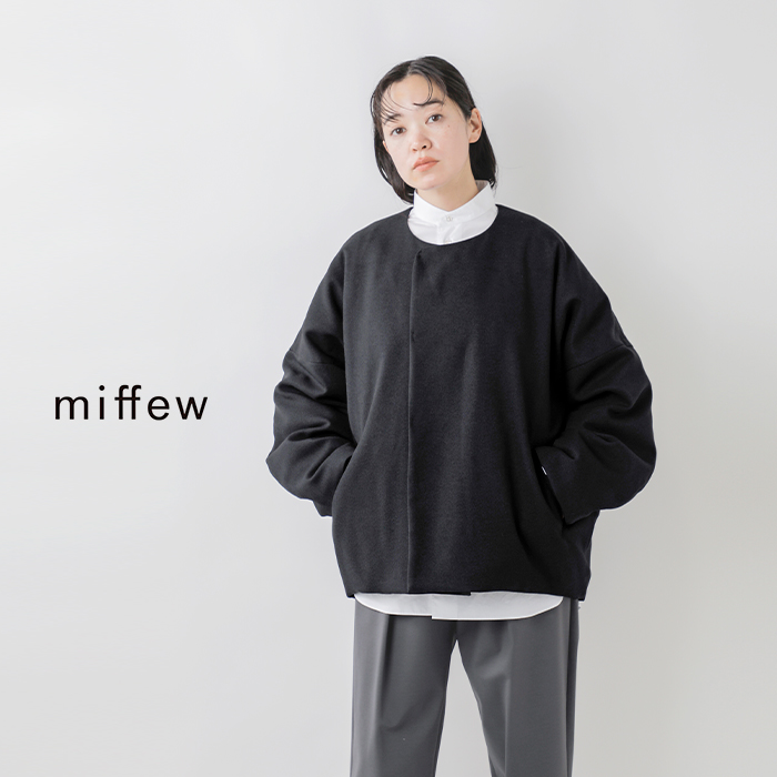 miffew(ミフュー)ダブルブレステッドオーバーダウンジャケット“DOUBLEBREASTEDOVERDOWNJACKET”few24wjk5225