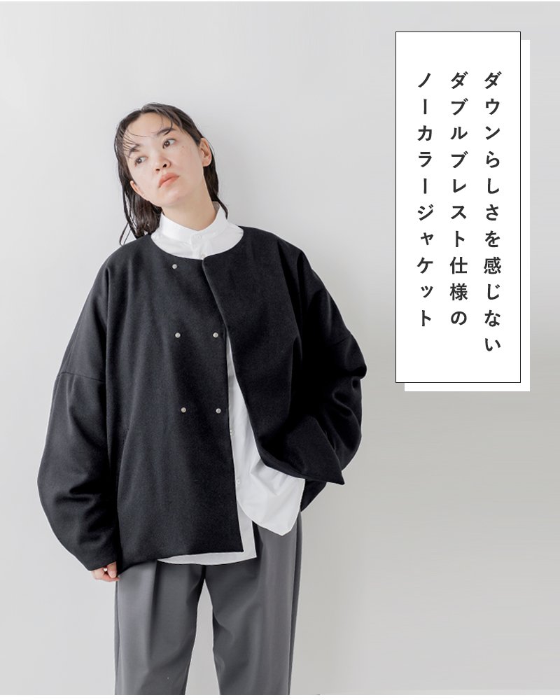 miffew(ミフュー)ダブルブレステッドオーバーダウンジャケット“DOUBLEBREASTEDOVERDOWNJACKET”few24wjk5225