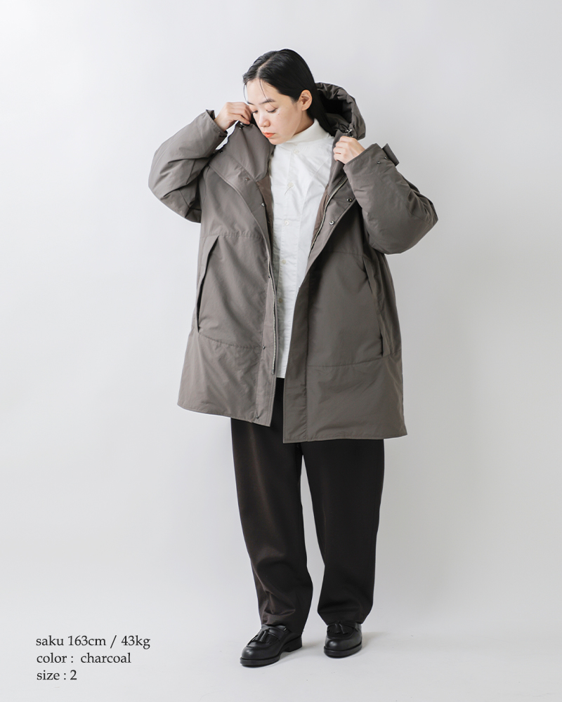 miffew(ミフュー)フーデッドダウンジャケット“HOODEDDOWNJACKET”few24wjk5229