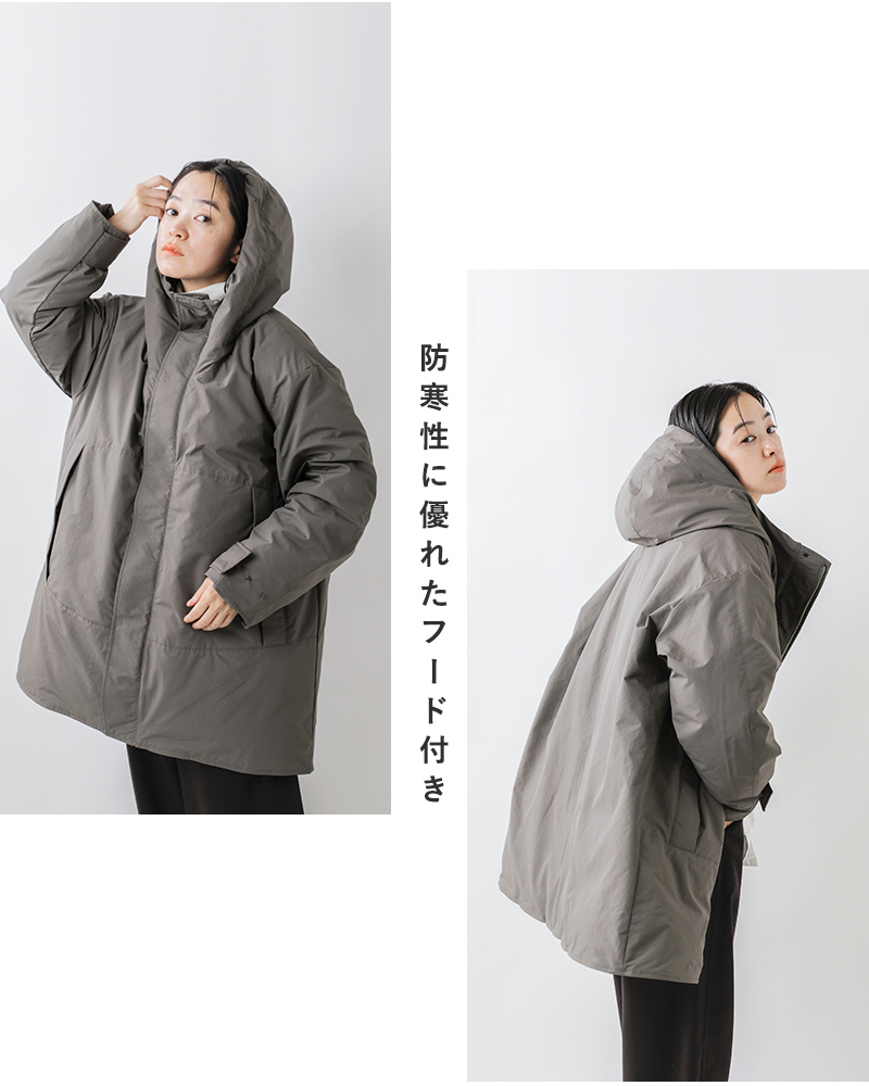 miffew(ミフュー)フーデッドダウンジャケット“HOODEDDOWNJACKET”few24wjk5229