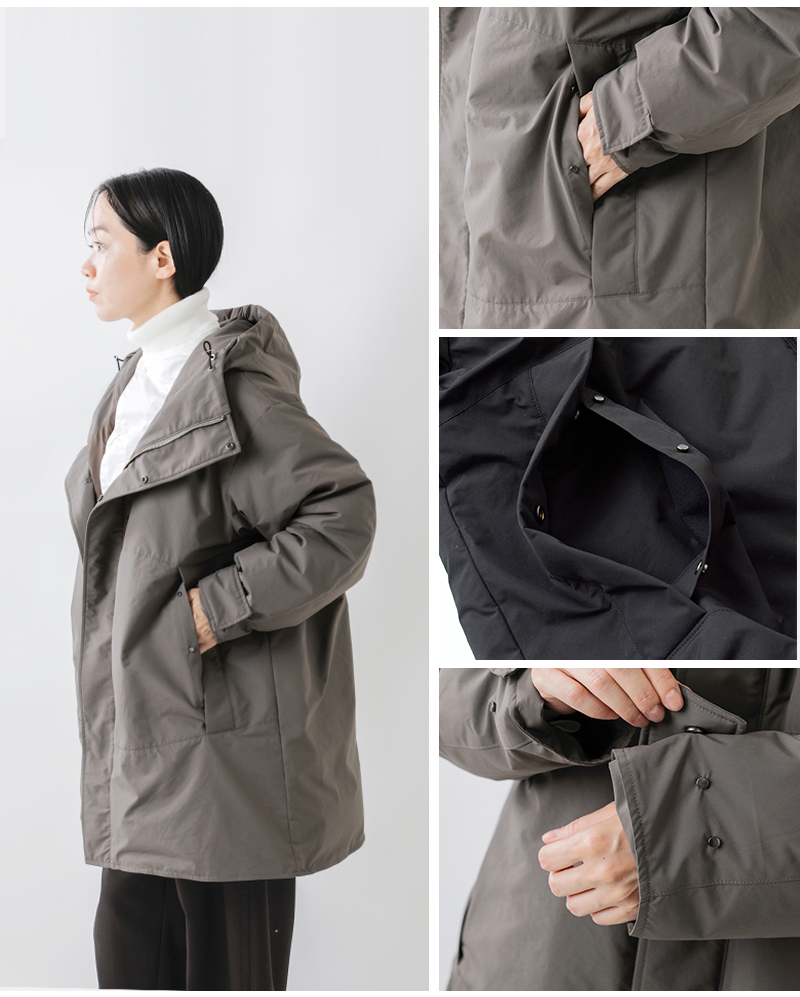 miffew(ミフュー)フーデッドダウンジャケット“HOODEDDOWNJACKET”few24wjk5229