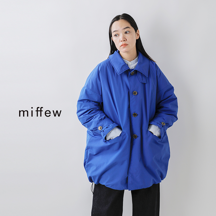 miffew(ミフュー)バルカラーオーバーダウンコート“BALCOLLAROVERDOWNCOAT”few24wjk5231