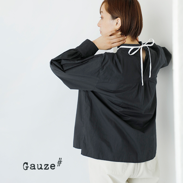 Gauze#(ガーゼ)コットンルミエールブラウス“LUMIEREBLOUSE”g1006