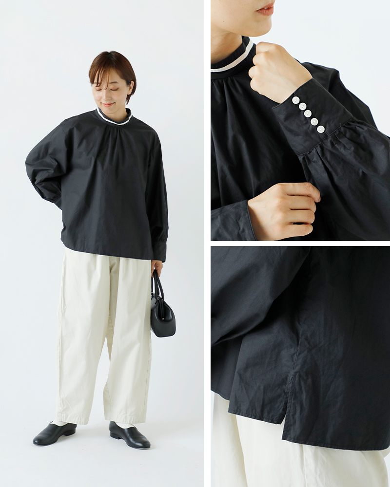 Gauze#(ガーゼ)コットンルミエールブラウス“LUMIEREBLOUSE”g1006