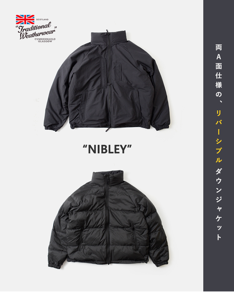 Traditional Weatherwear(トラディショナルウェザーウェア)ニブリーリバーシブル撥水ダウンジャケット“NIBLEY”g242cidco0414dz