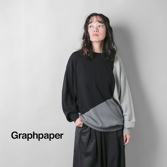 graphpaper(Oty[p[)X[p[GNXgt@CmE[C^[VjbgvI[o[gFineWoolIntarsiaKnith