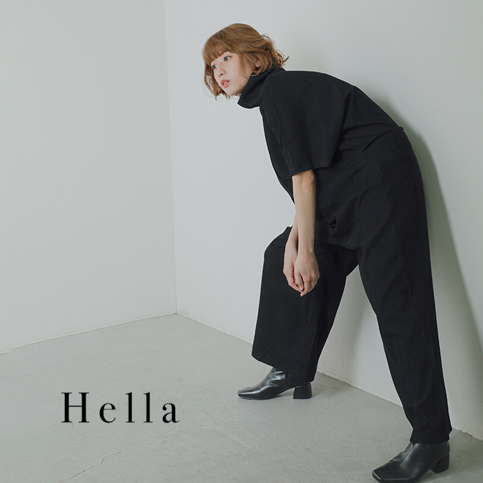 Hella(ヘラ)ハイネックベロアコンビネゾン“HIGHNECKVELOURCOMBINAISON”h243-21