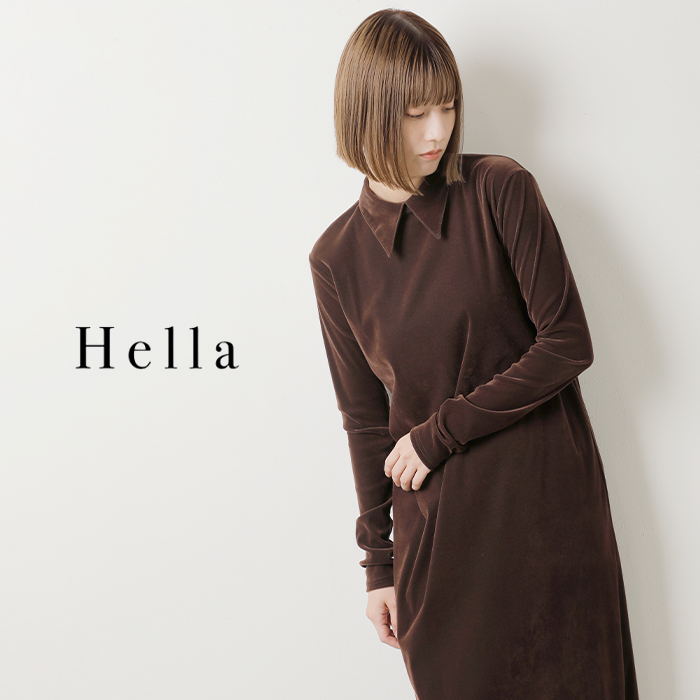 Hella(ヘラ)フロッキーチュールドレス“FLOCKYTULLEDRESS”h243-30